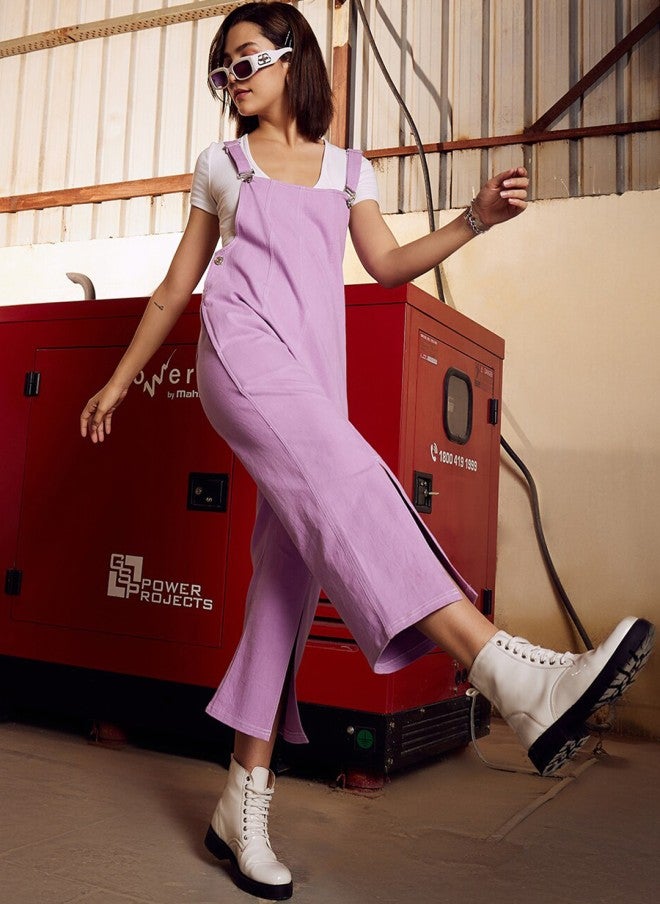 Athena سروال دنيم لافندر للنساء - Image 3