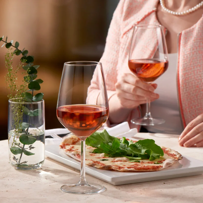 Simply Kitchen Set Of 6 Wine Glasses Allegra 490 Ml