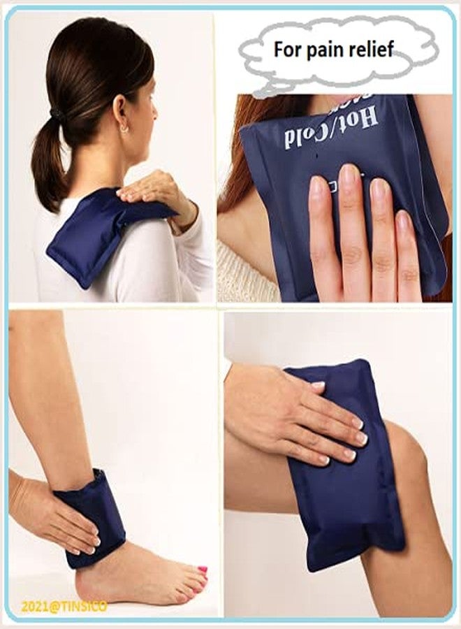 TINSICO Reusable Hot/Cold Gel Packs (23x13 cm), Ice Pack for Pain Relief for Hips, Shoulders, Back, Arms, Legs, Knees (1 Pack) - Image 3
