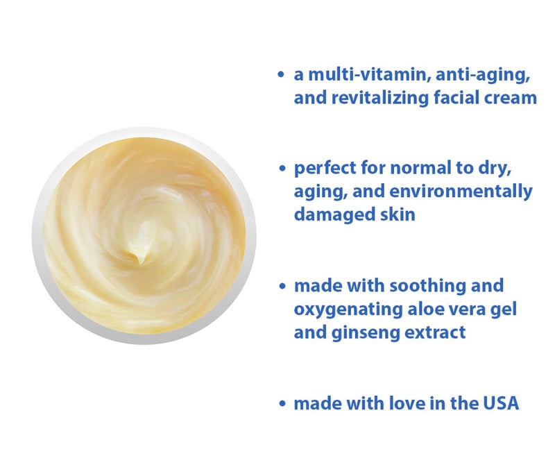 Raya Vitaplex-C Cream (305) | Moisturizing, Multi-Vitamin, Anti-Aging, and Revitalizing Face Cream for Dry, Mature | Tones and Firms | Helps Reduce Fine Lines and Wrinkles - Image 4