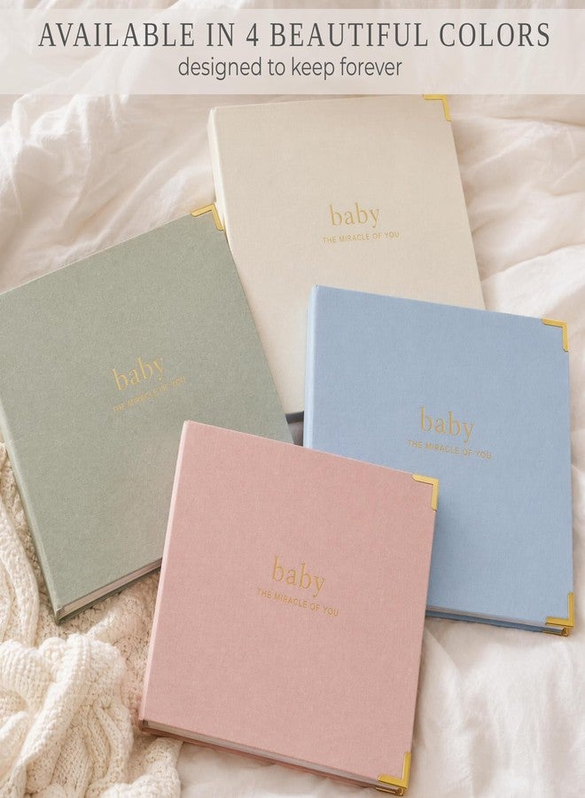 ZICOTO Keepsake Baby Memory Book for Boys and Girls – Timeless First 5 Year Baby Book – Neutral Journal Scrapbook or Photo Album - Record a Milestone for Every Event from Birth to Age 5 - Image 4