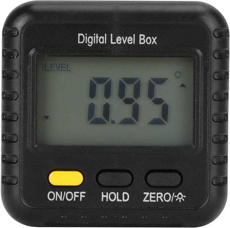 مقياس الميل الرقمي 360 درجة، مقياس الزوايا مع مغناطيس، إيقاف تلقائي للطاقة، بدون فقاعة مستوى - Image 2