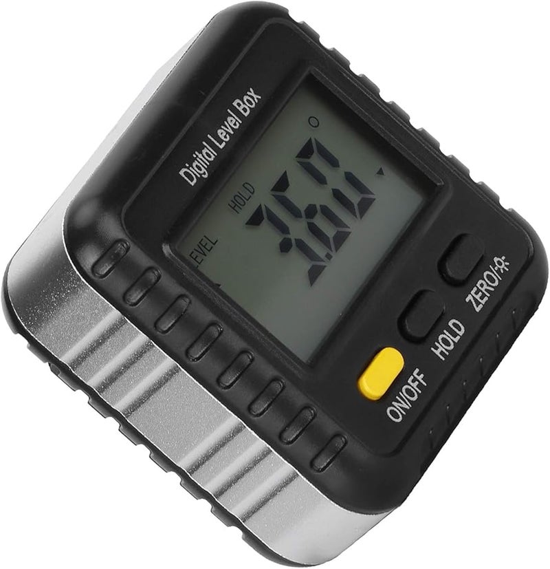 مقياس الميل الرقمي 360 درجة، مقياس الزوايا مع مغناطيس، إيقاف تلقائي للطاقة، بدون فقاعة مستوى - Image 3