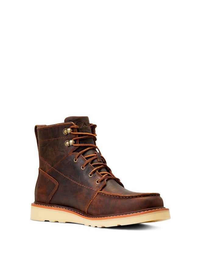 ARIAT Men's Recon Lace Boot Western, Barn Brown, 11 Big Kid - Image 3