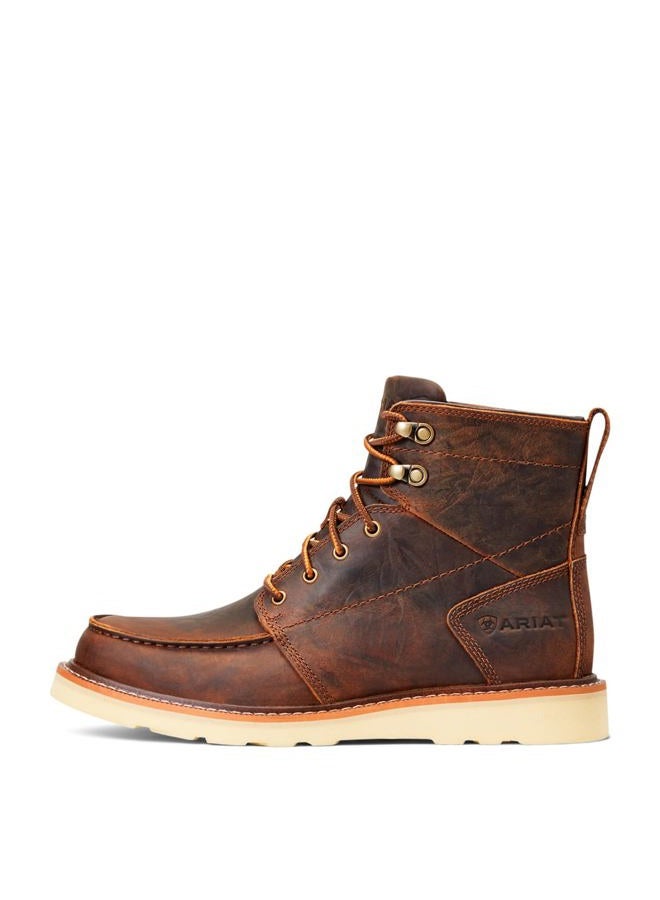 ARIAT Men's Recon Lace Boot Western, Barn Brown, 11 Big Kid - Image 2