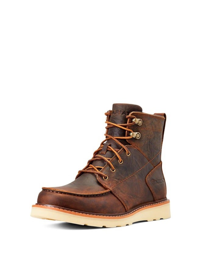 ARIAT Men's Recon Lace Boot Western, Barn Brown, 11 Big Kid - Image 1