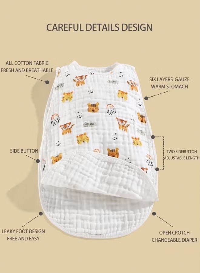 Vividorad Baby Sleep Sack,Organic Baby Swaddle Blanket Sack ,Newborn Sleepsack Swaddle Blanket,Baby Swaddling Wrap Infant Babies Sleeping Bag,Transition to Arm Freedom Wearable for Newborn Girl and Boy, 100% Breathable Cotton 0-12 month - Image 3