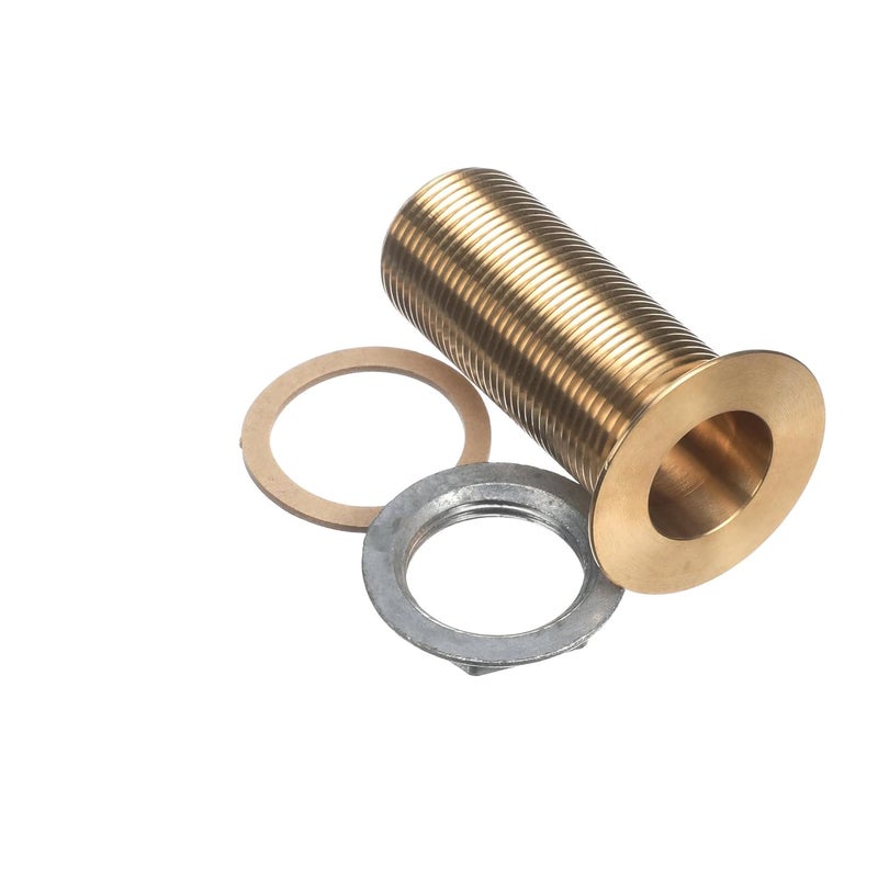 Randell HDDRN100, Drain, Brass W/Fl Lcknut 3 1/4 - Image 1