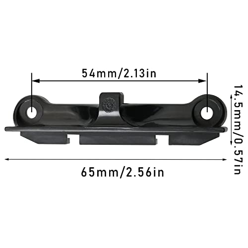 LUORNG 4Pairs CPU Fan Mounting Bracket Plate CPU Fan Support Brackets Retainer Brackets Plate Support Holders for AM4 AMD (16 Screws), Black - Image 4
