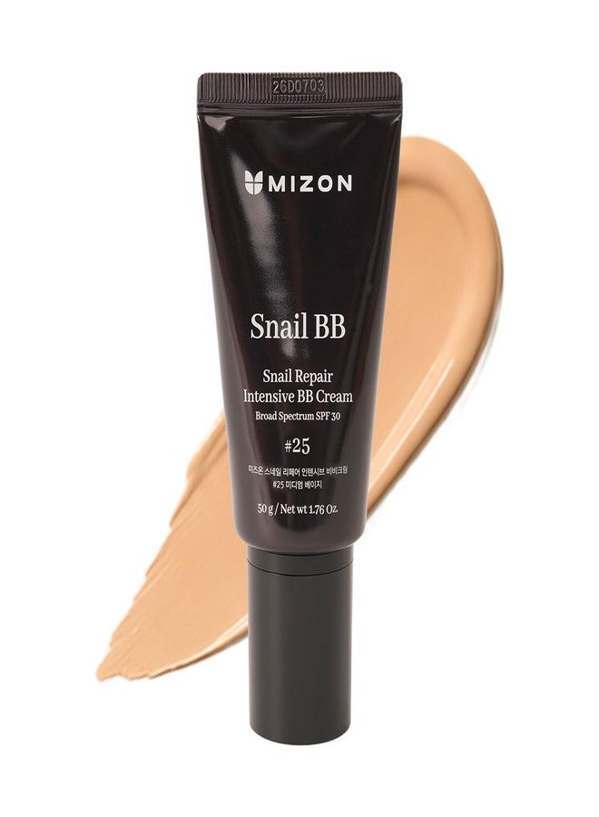 MIZON 3-in-1 Snail Repair Intensive BB Cream SPF 30 (#25) - Multifunctional Korean Skincare, Makeup & Sun Protection with Phyto Mucin - Image 1