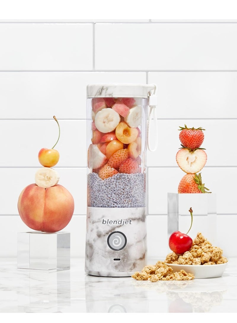 BlendJet 2 Portable Blender| World's Most Powerful 16Oz @22,000 RPM, 6 Stainless Steel Blades, Ice Crasher, USB-C Charging, Leak Proof, Self Cleaning - Image 3