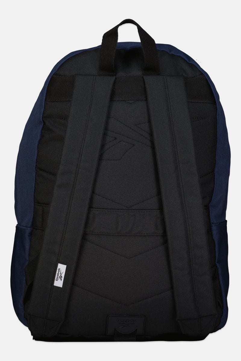 Reebok Men Embroidered Logo Outdoor Backpack, Navy - Image 2