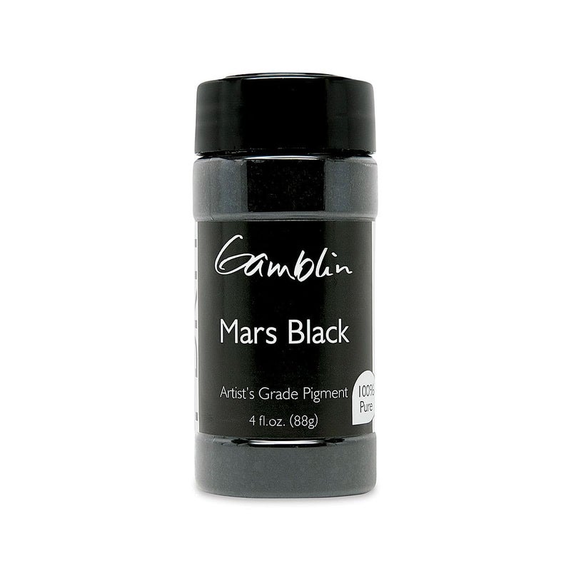 Dry Pigment Color Mars Black Size 4 oz88 g