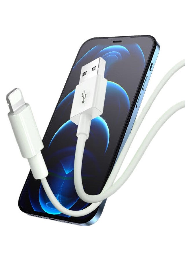 Trendy Style Chuanfan Compatible Apple Data Cable, Fast Charging Usb Cable, For Apple 14/13/12/11/X/8/7/6/Plus Phones, Bluetooth Headphones Charger Cable - Image 2