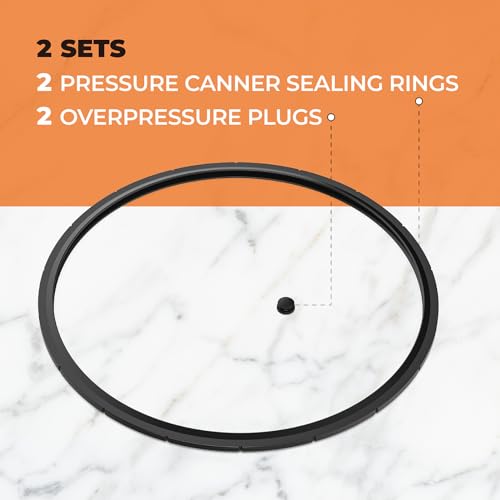 Pokin 09985 Pressure Canner Sealing Ring Repalcement for Presto 01751 01781 01784 01745 01755 01782,Pressure Rubber Ring Fits for Presto 16 18 23 Qt Cooker,Pressure Cooker Parts & Accessories - Image 5