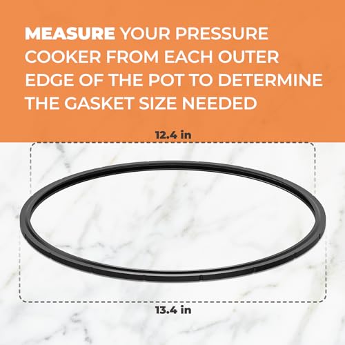 Pokin 09985 Pressure Canner Sealing Ring Repalcement for Presto 01751 01781 01784 01745 01755 01782,Pressure Rubber Ring Fits for Presto 16 18 23 Qt Cooker,Pressure Cooker Parts & Accessories - Image 3