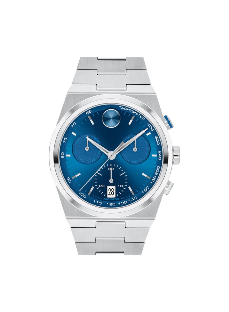 Movado Bold Quest Blue Chrono Quartz- 42mm | 3601199 - Image 1