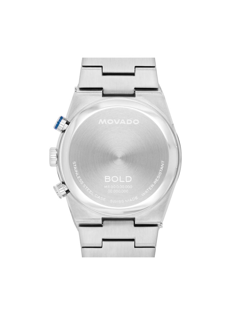 Movado Bold Quest Blue Chrono Quartz- 42mm | 3601199 - Image 3