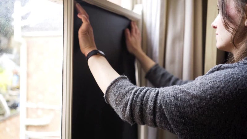 KAPIX Window Privacy Film, Glass Tint/UV Blocking/Heat Control/Reflective Mirror Glass Film for Home & Office- Window Glass Sticker || (Total Blackout, 20 x 98 Inch, 13.61 ft²) - Image 3