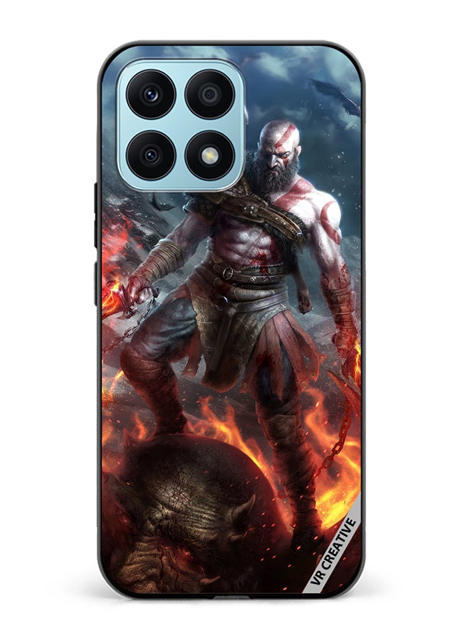 VR CREATIVE Protective Case Cover For Honor X8a Kratos God Of War Game Design Multicolour - Image 1