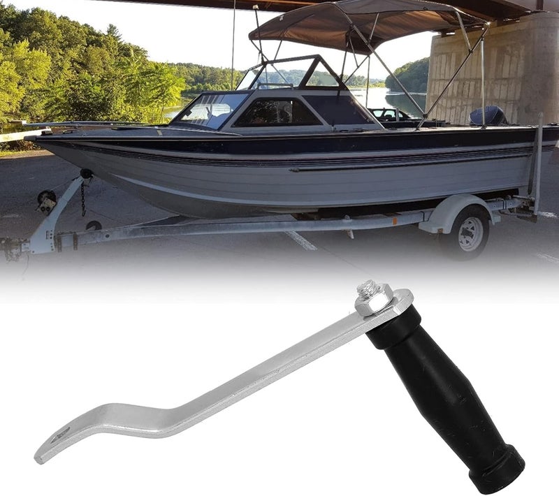 woobles Marine Winch Handle, Trailer Winch Handle Comfort Grip Winch Crank Replacement Accessory - Image 2