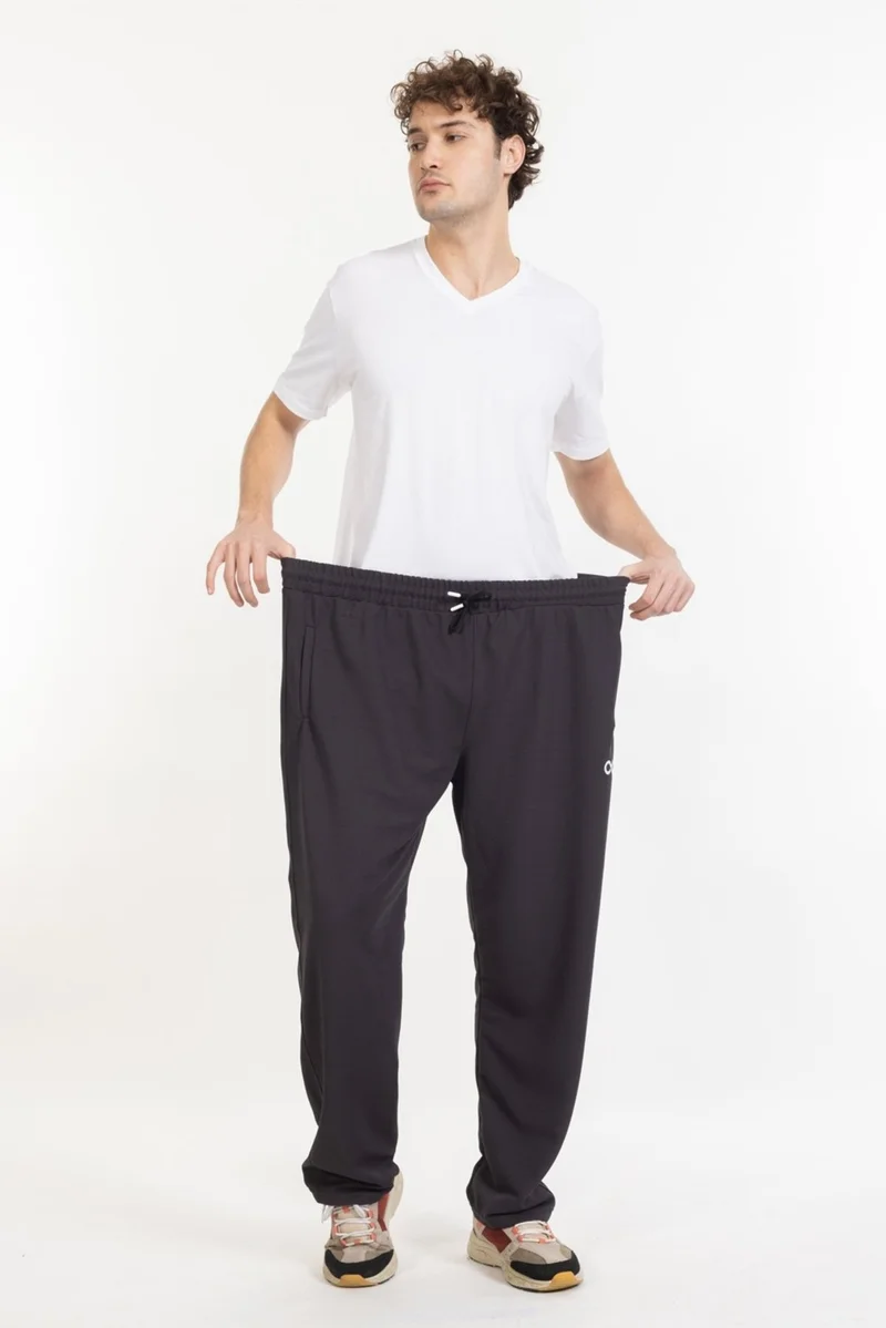 Tampap Large Size Men's Sweatpants with Pocket Zipper Blr-08
