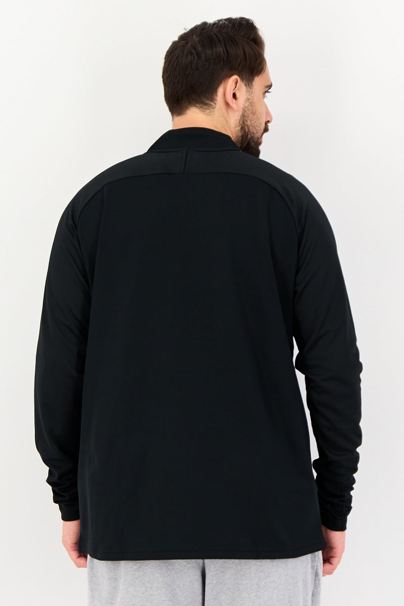 Nike Men Sportswear Fit Embroidered Training Sweatshirt, Black - Image 4