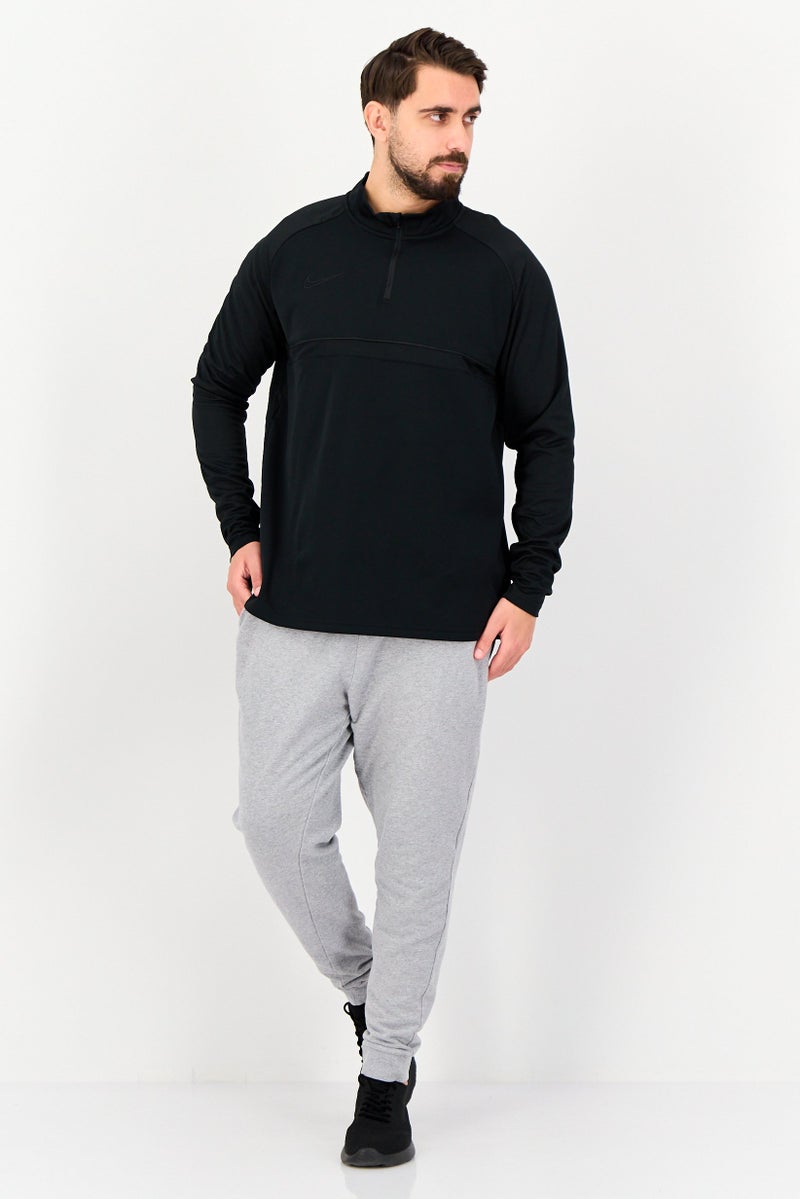 Nike Men Sportswear Fit Embroidered Training Sweatshirt, Black - Image 2