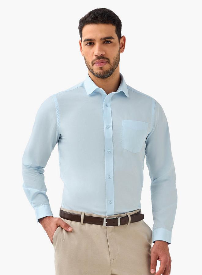 Splash FAV Set of 2 - Men Slim Fit Collared Long Sleeves Shirt - Image 5