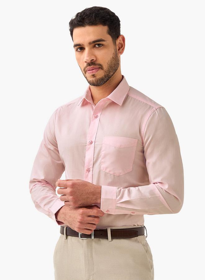 Splash FAV Set of 2 - Men Slim Fit Collared Long Sleeves Shirt - Image 4