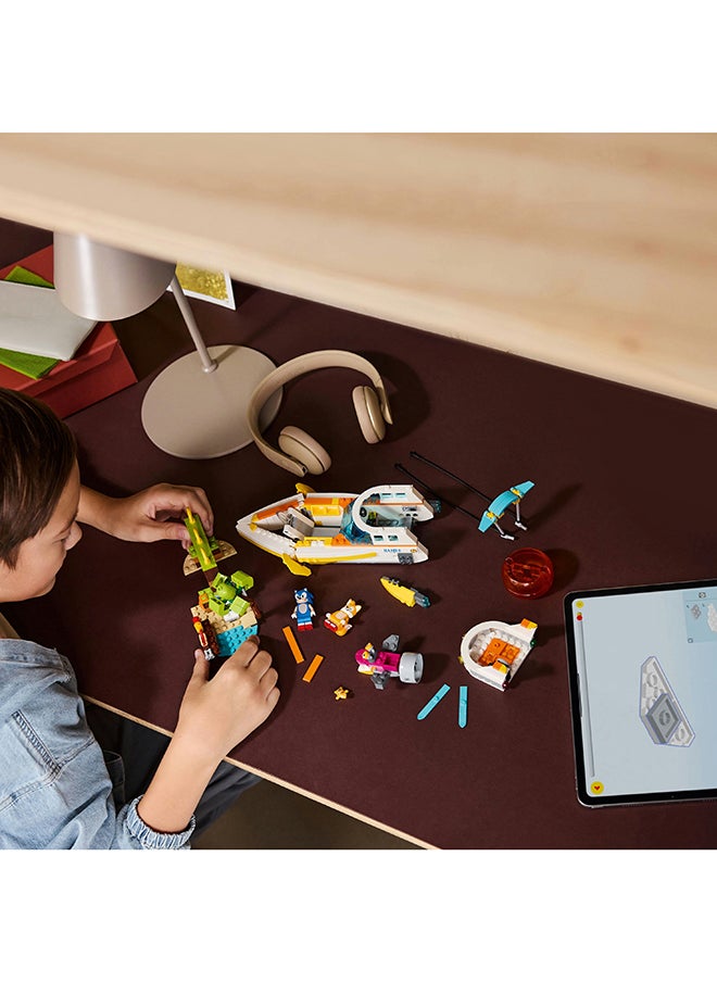 LEGO - لعبة تفاعلية قابلة للتحصيل من قارب مغامرات سونيك ذا هيدجهوج تايلز، طقم لعب للأطفال مع شخصيات ألعاب الفيديو وزلاجات مائية، هدية للاعبين الأولاد والبنات الذين تتراوح أعمارهم بين 8 سنوات وما فوق (393 قطعة) 76997 - Image 1