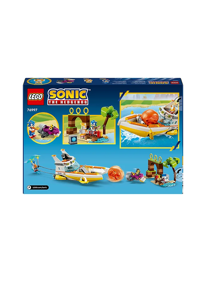 LEGO Sonic Tails' Adventure Boat 76997 (393) Pieces