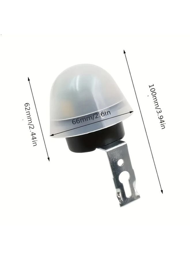 مفتاح إضاءة الشوارع الضوئي التلقائي 1 قطعة 12 فولت 10 أمبير مستشعر تحكم ضوئي 3 أسلاك - Image 3