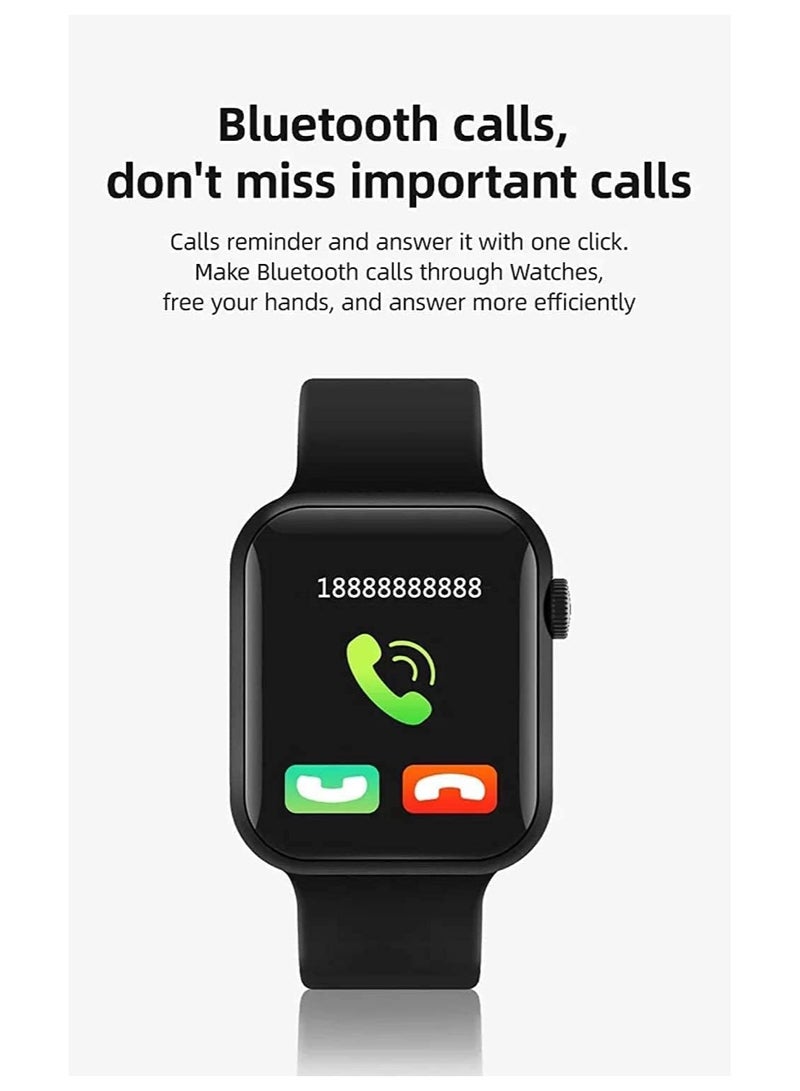 T500 Smart Watch with Bluetooth, Fitness Tracker, ECG, Heart Rate Monitor for Android and Mobile Phones (Multicolor) - Image 2
