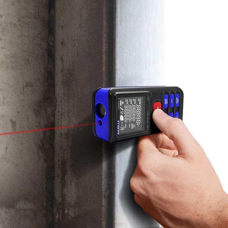 Gazelle Red Laser Distance Meter 120M - Image 2