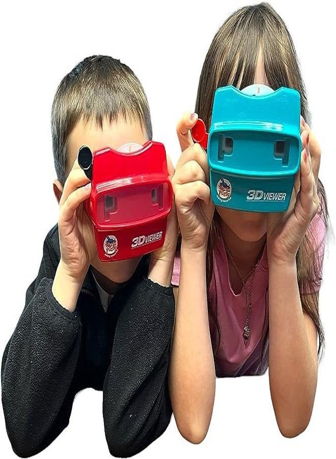 WARM FUZZY Toys 3D Viewfinder (Dinosaur) - Viewfinder for Kids & Adults, Classic Toys, Slide Viewer, 3D Reel Viewer, Retro, Vintage Toys with 3 Reels - Contains 21 High Definition 3D Images - Image 5