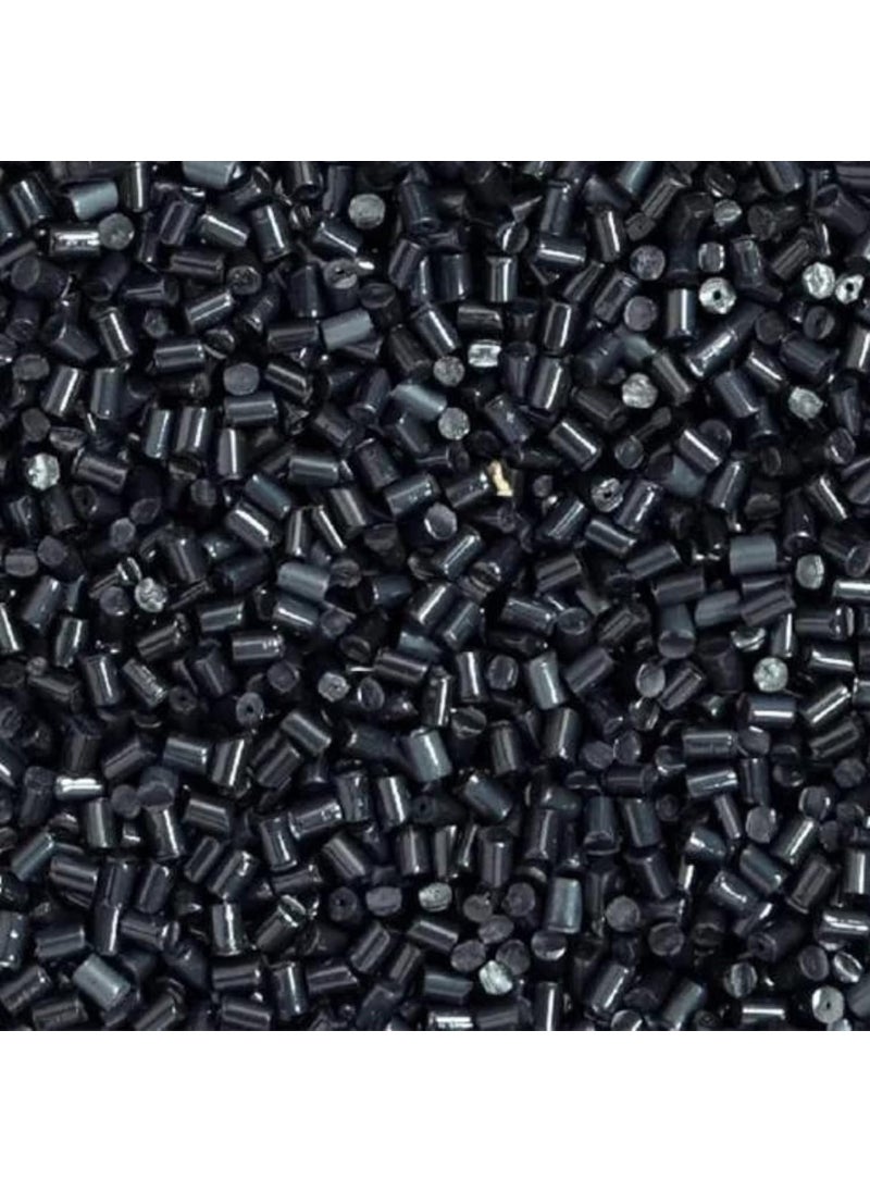 Omwah High Impact ABS Pellets for Injection Molding  10 oz Bag Black Color  Superior Impact Resistance Easy Processing at 450F  Versatile and Durable Material for Various Industries