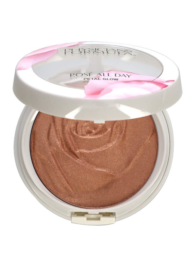 Physician's Formula Physicians Formula, Rosé All Day Petal Glow, Multi Use Highlighter, PF11124 Petal Pink, 0.32 oz (9.2 g)  - Image 4