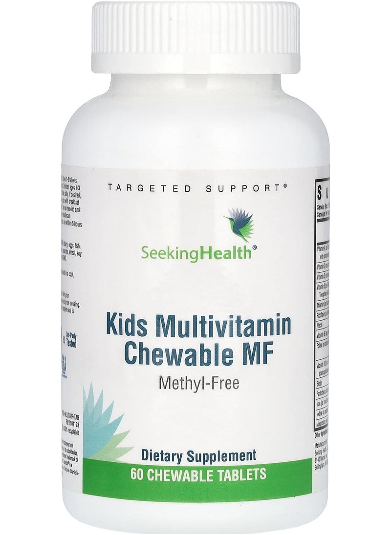 Seeking Health Kids Multivitamin Chewable MF , 60 Chewable Tablets 