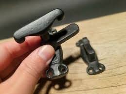 BRASS INDIA BRASS INDIA Black Door Catcher Door Fastener Door LATCHES Window FastenerLATCHES Material Iron Premium Coating Finish Heavy Durable Size 3 inches Wt 100 GMS pp Vintage Look - Image 5