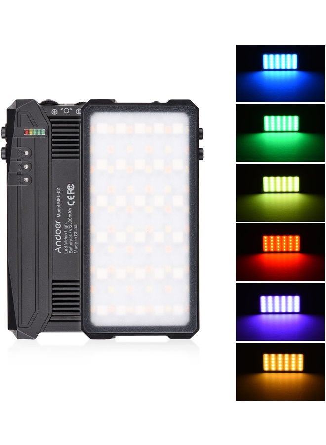 NIBEMINENT MFL-02 5W Portable Multifunctional LED Video Light Black  - Image 4