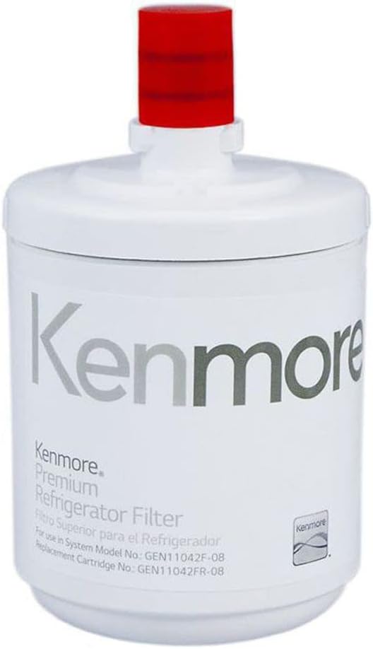 Kenmore 79551012010 9890 Replacement Refrigerator Water Filter 1 Count Pack of 1 White - Image 1