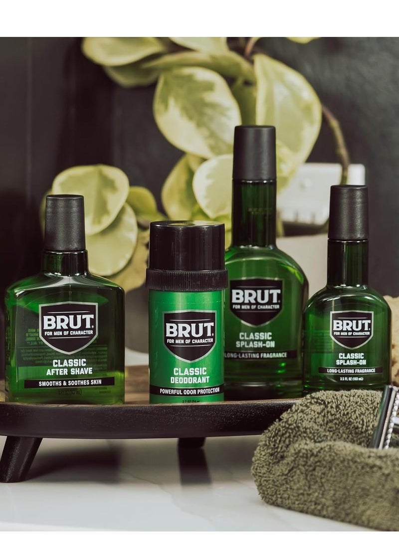 بروت عطر بروت سبلاش أون أوريجينال - عطر رجولي جريء للرجال - عطر رجالي يدوم طويلاً مع روائح الأخشاب الحارة والأزهار والحمضيات - 3.5 أونصة - Image 3