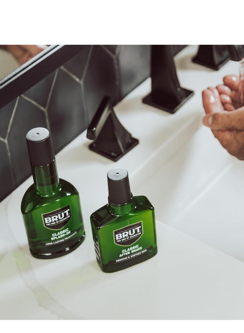 بروت عطر بروت سبلاش أون أوريجينال - عطر رجولي جريء للرجال - عطر رجالي يدوم طويلاً مع روائح الأخشاب الحارة والأزهار والحمضيات - 3.5 أونصة - Image 2