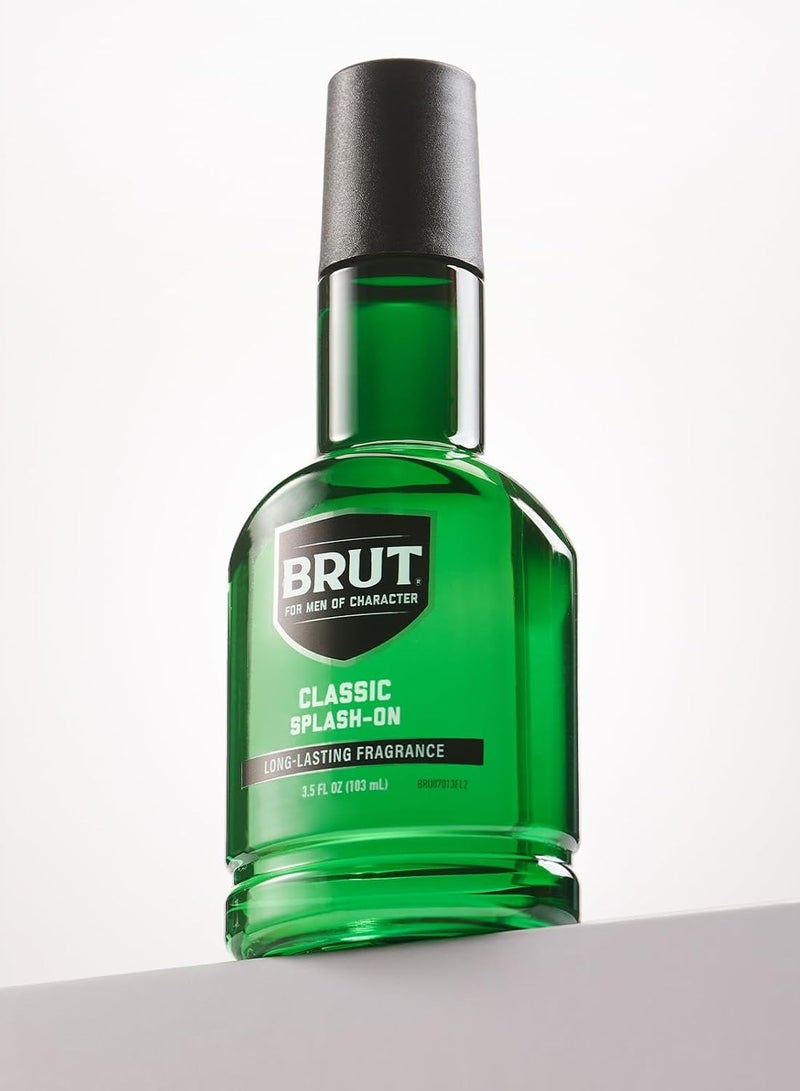 بروت عطر بروت سبلاش أون أوريجينال - عطر رجولي جريء للرجال - عطر رجالي يدوم طويلاً مع روائح الأخشاب الحارة والأزهار والحمضيات - 3.5 أونصة - Image 5