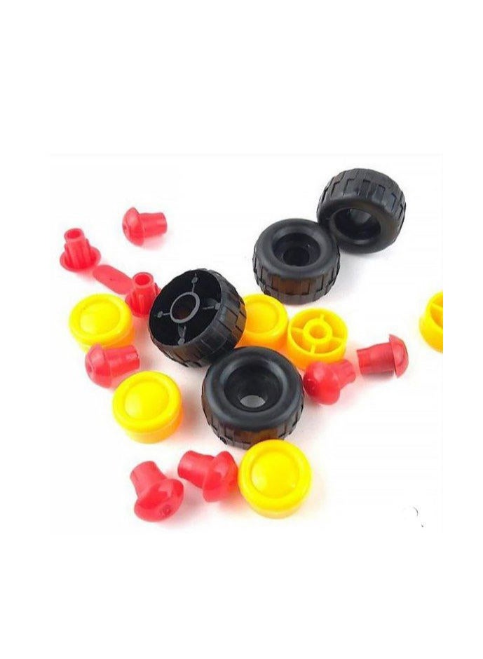 مجموعة مكعبات بناء ميكانو مكونة من 242 قطعة MF-005 أكبر من3 سنوات - Image 4