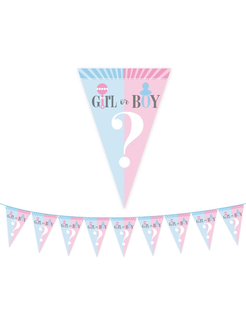 Bluejw Suitable For 16 Guests Party Supply Tableware Set Gender Disclosure Party Supplies Paper Tray Paper Cup Knife And Fork Set - Image 5