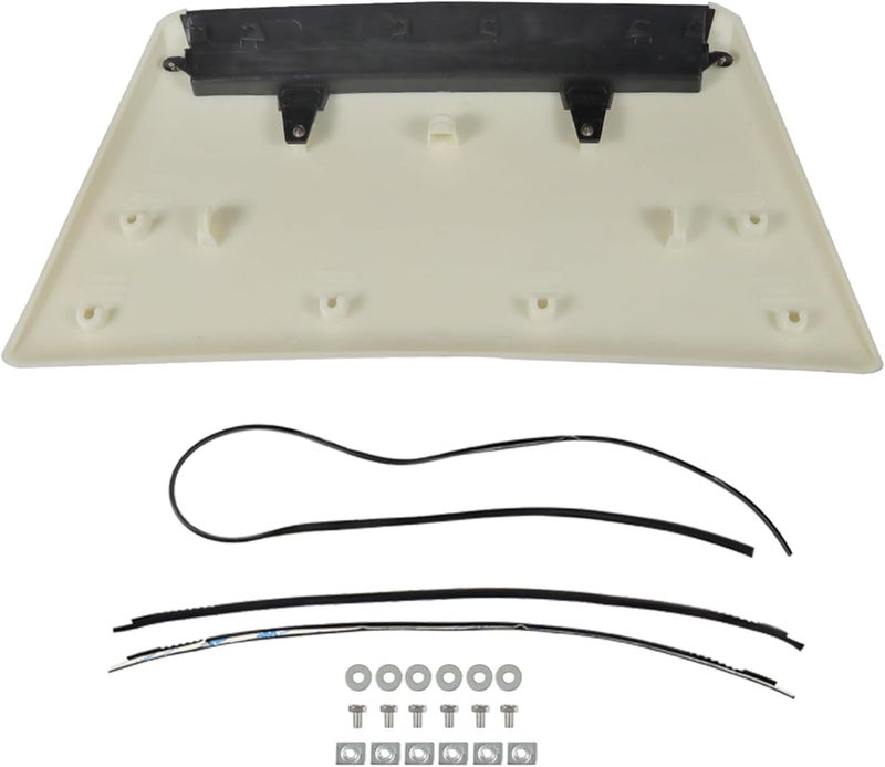 munirater White Hood Scoop Bulge Replacement for 2014-2021 Tundra 5.7L TRD Pro and TRD Sport Style - Image 4