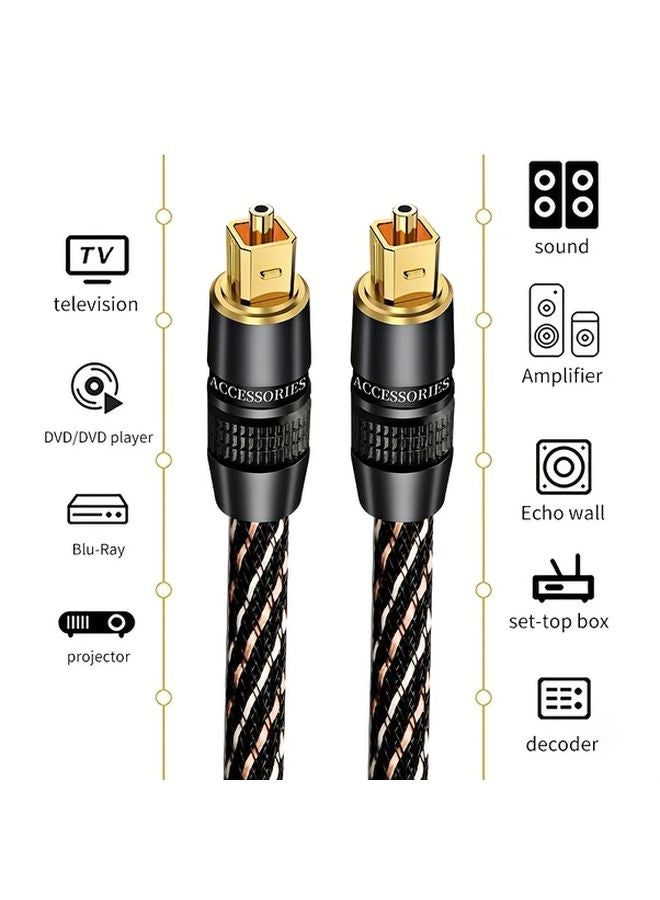 كابل الألياف البصرية الرقمي الصوتي توزلينك SPDIF بطول 1 متر لمسرح منزلي - Image 5