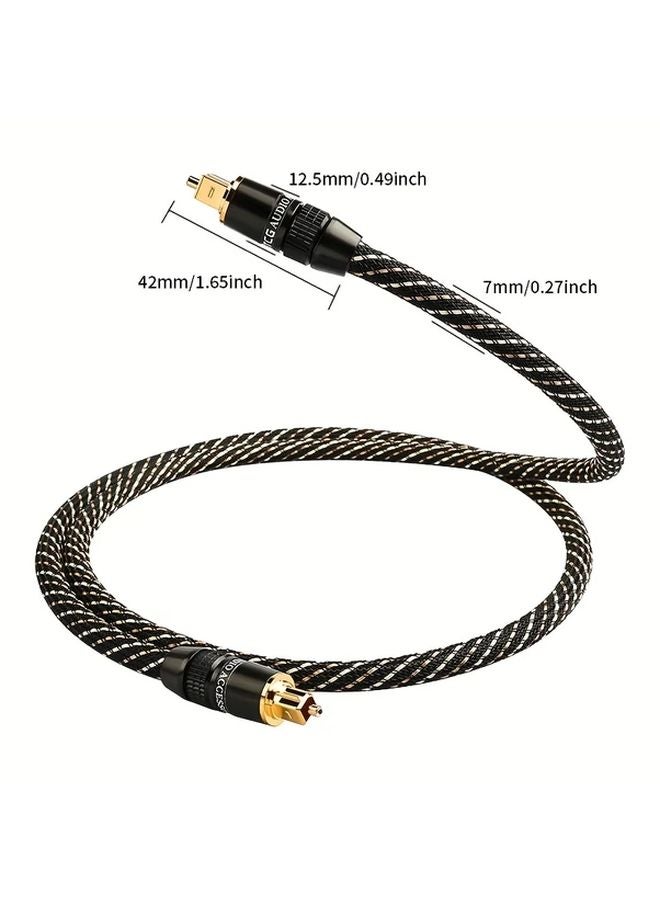 كابل الألياف البصرية الرقمي الصوتي توزلينك SPDIF بطول 1 متر لمسرح منزلي - Image 3